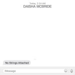 No Strings Attached, альбом Daisha McBride