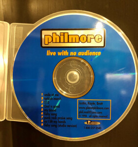 Live With No Audience, album by Philmore