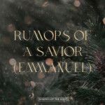 Rumors Of A Savior (Emmanuel), альбом Chris McClarney