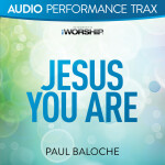 Jesus You Are (Audio Performance Trax)