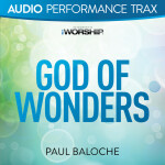 God of Wonders (Audio Performance Trax)