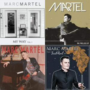 Marc Martel singles & EP