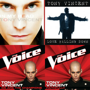 Tony Vincent singles & EP