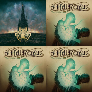 As Hell Retreats singles & EP
